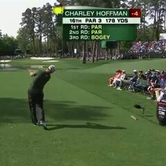 Charley Hoffman hace el primer hoyo en uno del Masters de Augusta