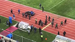 ¡Separó la policía!: la pelea que no se vio en el triunfo de la Roja