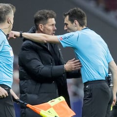 Simeone y la roja a Felipe: "Cuando estas con ansia te superan ciertas situaciones"