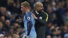 De Bruyne confiesa qué es lo que más le complica a Guardiola en la Premier League