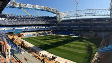 As&iacute; avanzan las obras en el Santiago Bernab&eacute;u.