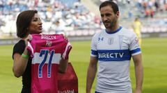 El  jugador de Universidad Catolica Jose Pedro Fuenzalida