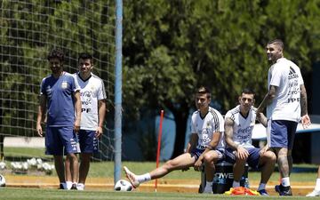 Así fue la práctica de la Selección antes de jugar contra México