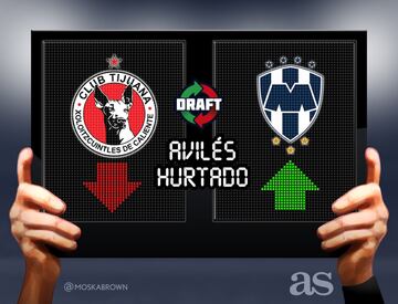 Los 79 movimientos del Draft del Apertura 2017 en imágenes