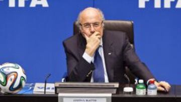 BLATTER. El presidente de la FIFA ser&aacute; investigado.
 