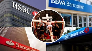 Todas las sucursales bancarias de México no darán servicio el jueves 18 y viernes 19 de abril del 2025, por los días festivos de Semana Santa.
