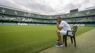 Joaquín, durante una entrevista con este periódico.