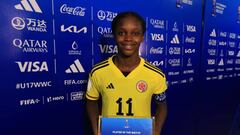 Linda Caicedo, delantera de la Selección Colombia Femenina