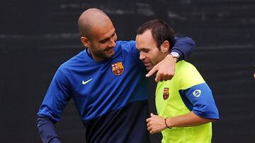 Guardiola: "Iniesta me ayudó a comprender mejor el fútbol"