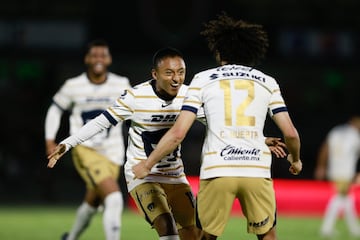  during the 3rd round match between FC Juarez and Pumas UNAM as part of the Liga BBVA MX, Torneo Apertura 2024 at Olimpico Benito Juarez Stadium on July 17, 2024 in Ciudad Juarez, Chihuahua, Mexico.