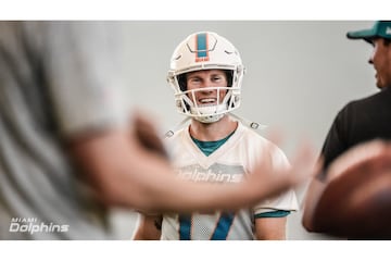 Así regresó Ryan Tannehill a los entrenamientos