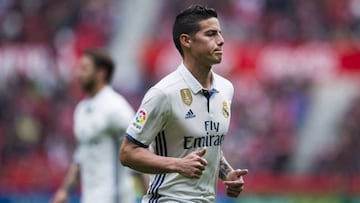 James looks set to leave Real Madrid