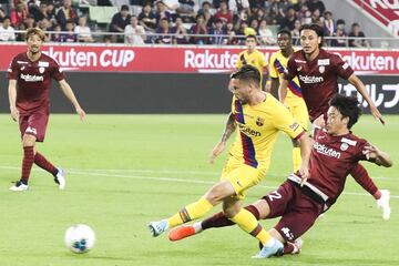 El canterano abrió el marcador para el conjunto blaugrana.