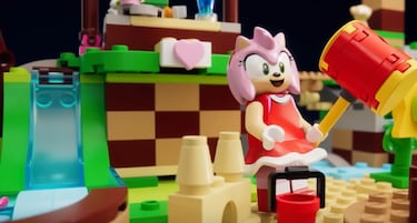 Sonic, Tails, and Amy run at full speed with a new line of LEGO sets