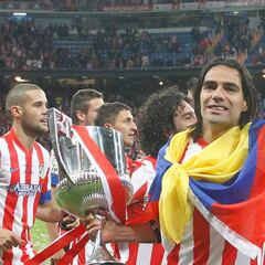 Falcao, el mejor '9' del Atlético en el siglo XXI para la afición