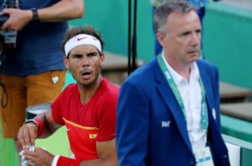 El heroico partido de Rafa Nadal ante Nishikori en imágenes