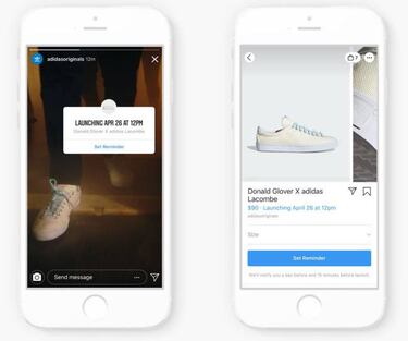 Instagram te dirá cuándo sale lo último de tus marcas favoritas