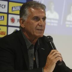 Queiroz: "Necesito jugadores con minutos en las piernas"