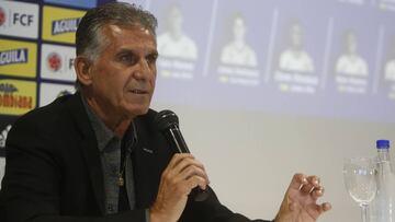 Queiroz: "Necesito jugadores con minutos en las piernas"