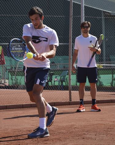 Javier Barranco y David Ferrer.