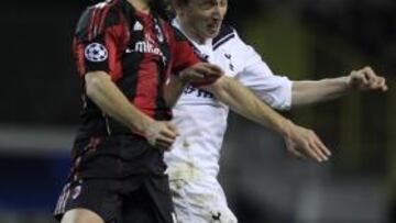 Flamini y Modric, ayer.