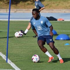 Appiah, la gran decepción del Almería tras su fichaje millonario