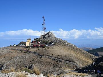 Panorámica del pelotón. 