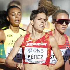La guerrera soriana pelea y saca billete para la final del 1.500