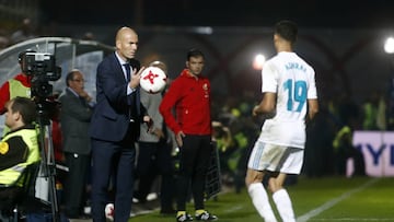 Zidane: "Estoy contento por el 0-2, la seriedad y la intensidad"