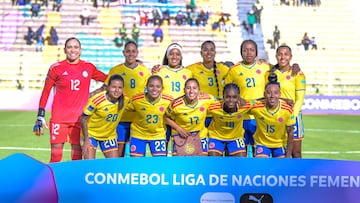 Selección Colombia Femenina en la Liga de Naciones Femenina