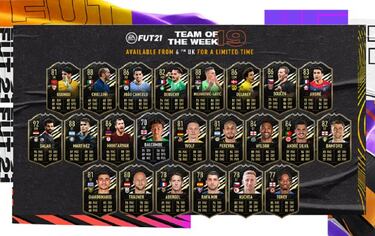 TOTW 19 de FUT FIFA 21 con Salah, Lautaro, Chiellini y Bono ya disponible