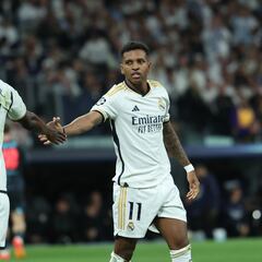 What is Vinicius Jr and Rodrygo’s record against English teams in the Champions League?