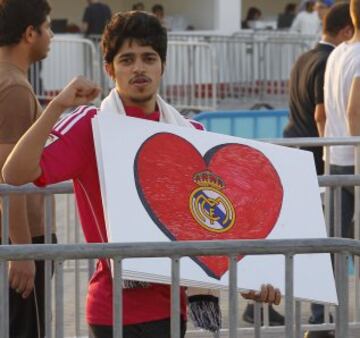 Ambientazo previo al Real Madrid-Milán