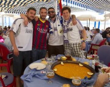 Así vivió Valencia la final de Copa