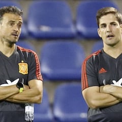 Luis Enrique es baja y Robert Moreno valoró la lista de España