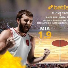 Miami Heat vs. Philadelphia 76ers: horario, TV, estadísticas, clasificación y pronósticos
