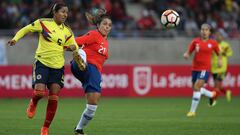 Chile y Colombia en el partido de la fecha 2 de Copa Am&eacute;rica Femenina