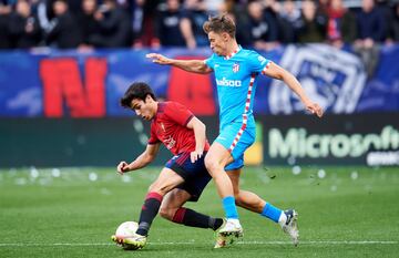 Manu Sánchez y Marcos Llorente.