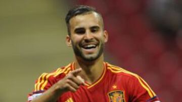 Jes&eacute; Rodr&iacute;guez, durante el Mundial Sub-20.
 L