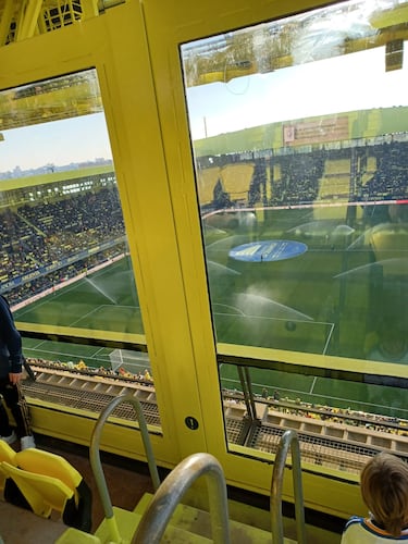 Los madridistas en La Cer¨¢mica, indignados