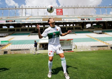 Flaño: “Me quedé con la espinita de no jugar con el Elche en Primera”