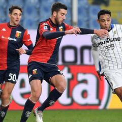 Atalanta, con Duván y Muriel, sufre con Genoa y empata