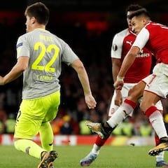 Arsenal 3-1 Colonia: Alexis guía el triunfo en la Europa League
