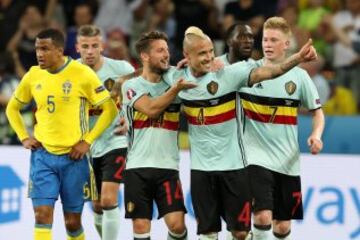 It looks like a cycling shirt claimed the "haters" but what's not to love about a mint green background with the black, yellow and red hoops that constitute the Belgium flag. Worthy mentions to Sweden away and Turkey away too.