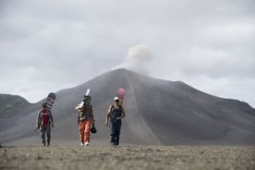 Deslizarse sobre laderas de fuego, una prueba épica