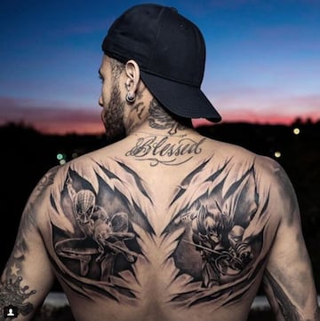 Los tatuajes más impresionantes que lucen los deportistas