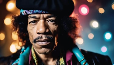 As se vera Jimi Hendrix en la actualidad, segn la IA