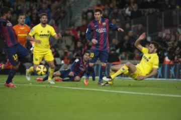 2-2. El Barça volvia a empatar con el gol de Rafinha.