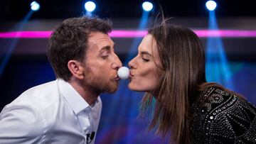 Madrid, 28/04/2016. Alessandra Ambrosio visita El Hormiguero de Pablo Motos.
 (Photo by Pablo Cuadra/WireImage)