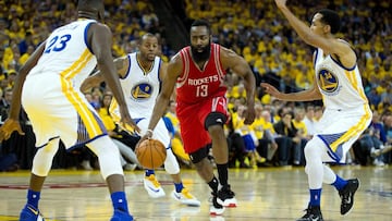 Dardo de Harden a los Warriors: "Solo hay una canasta…"